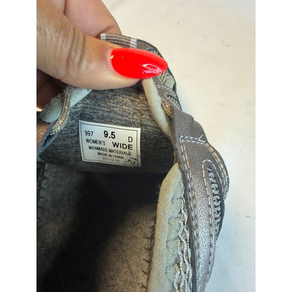 OrthoFeet 991 Womens Size 9.5D Gray Verona Orthopedic Sandals Shoes Vegan - Picture 11 of 15